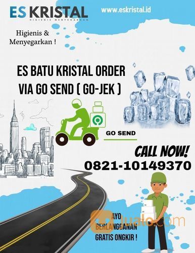 Es Batu Kristal Higienis & Menyegarkan