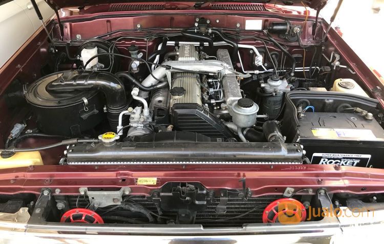 LAND CRUISER VX80 Turbo M/T 1997 Red Wine Asli L 90% Ors Cat Antik