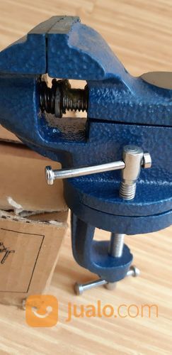 Catok Meja Ragum Mini Table Vice Clamp Swivel Base ATS 60mm