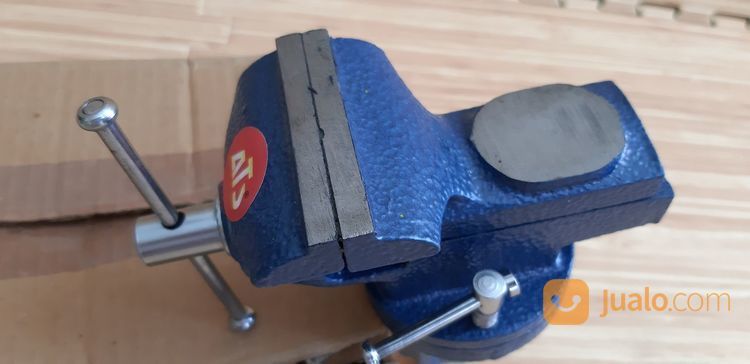 Catok Meja Ragum Mini Table Vice Clamp Swivel Base ATS 60mm