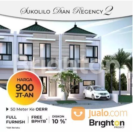 Sukolilo Dian Regency 2 Rumah Baru Full Furnished 2 Lantai