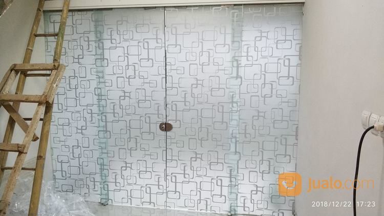 Sticker Sandblast/Sticker Kaca Es Dan Kaca Film Malang Raya