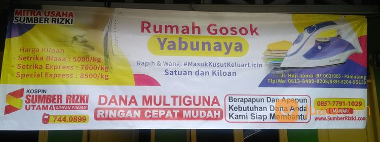 Jasa Setrika/Gosok Kiloan Satuan