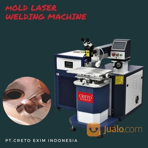 Mesin Las Laser 200W / Laser Welding Pengelasan Mold Retak Rusak Patah