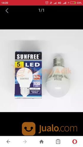 Lampu LED 5 Watt Berbagai Merk