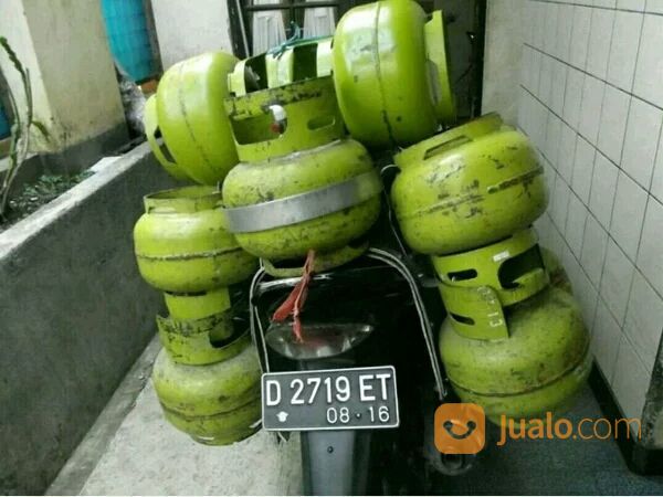 Alat Angkut Keranjang Gas 3kg Dan Galon Buat Di Motor