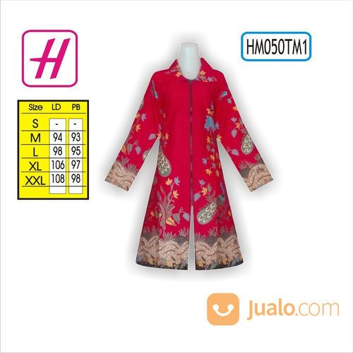 Mode Baju Terkini, Batik Wanita Modern, Desain Baju Batik, HM050TM1