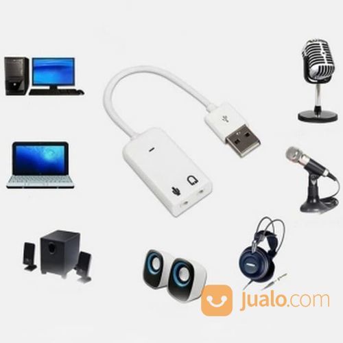 Kabel USB Sound Card 7.1 Channel Adapter External Soundcard Audio