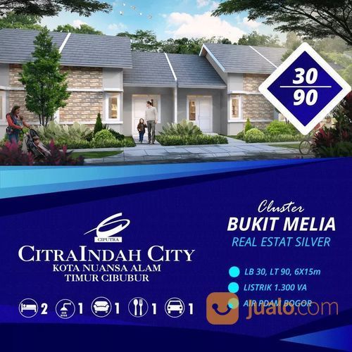 Bukit Melia Citra Indah City Cibubur Siap Huni 287 Juta
