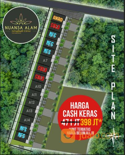 Akses Jalan Gak Sempit Harga 400 Jutaan Di Hunian Kawasan Elit