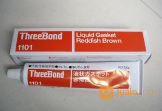 Threebond 1101 Liquid Gasket Plasticrubber Red TB1101,Lem Seal Karet