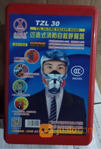 Masker Pemadam Kebakaran Darurat,Fire Escape Smoke Hood Zl30