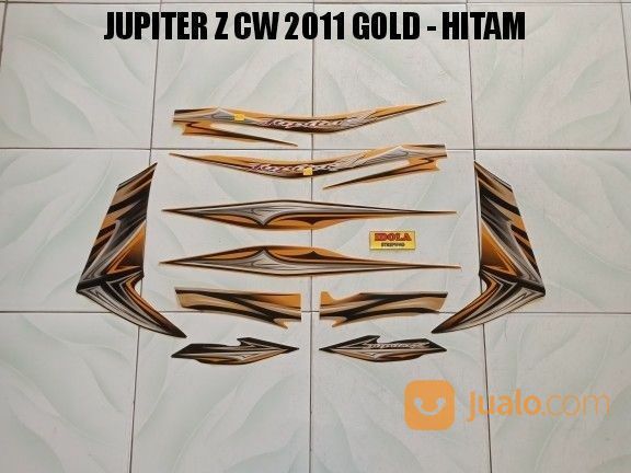 Striping Jupiter Z CW 2011 Gold - Hitam
