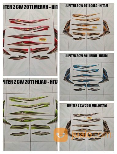 Striping Jupiter Z CW 2011 Gold - Hitam