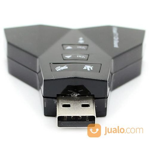 USB 2.0 To Virtual 7.1 Channel Audio 3D Sound Card Adapter