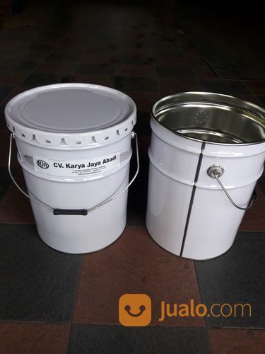 Pail Cat 25 Kg Besi Dan Plastik