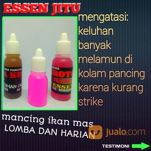 Essen Jitu Mancing Ikan Mas Lomba Dan Harian