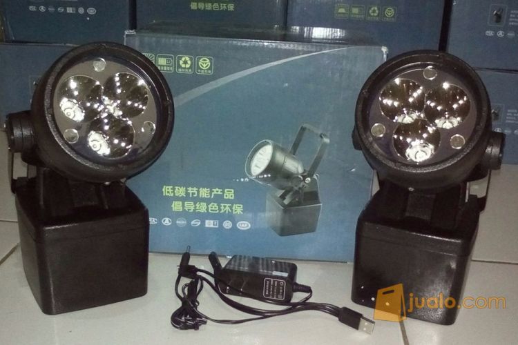 Lampu Senter Led Rechargeable Explosion Proof Qinsun ELM660 LED Ex-Proof Spot Mobile Lighting