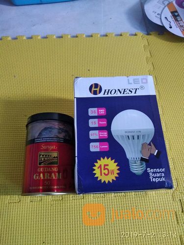 LAMPU LED SENSOR TEPUK 15 WATT