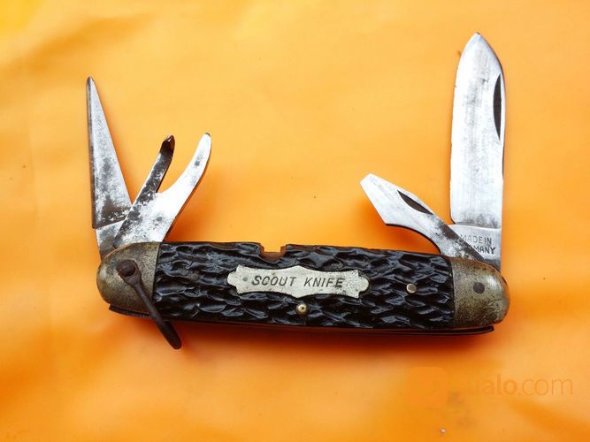 Pisau Lipat Camillus Scout Knife Pocket Sword Brand Seconds
