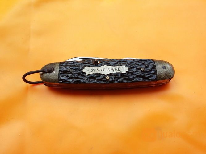 Pisau Lipat Camillus Scout Knife Pocket Sword Brand Seconds