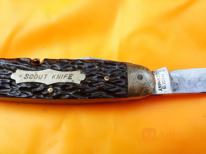 Pisau Lipat Camillus Scout Knife Pocket Sword Brand Seconds