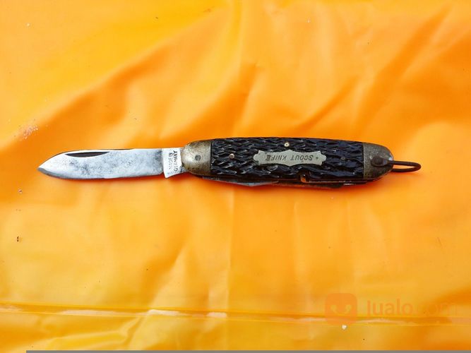 Pisau Lipat Camillus Scout Knife Pocket Sword Brand Seconds