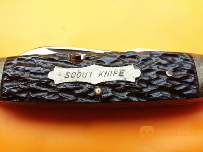 Pisau Lipat Camillus Scout Knife Pocket Sword Brand Seconds