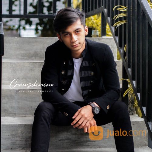 Jas Pria Hitam Michael Jackson Sk23