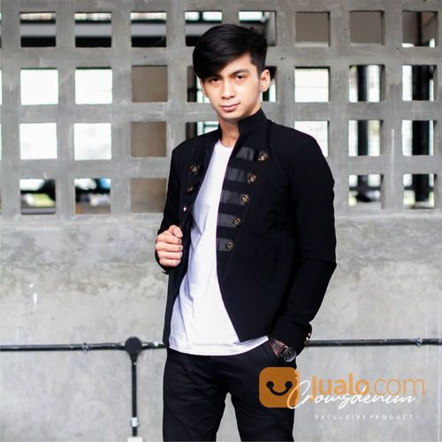 Jas Pria Hitam Michael Jackson Sk23