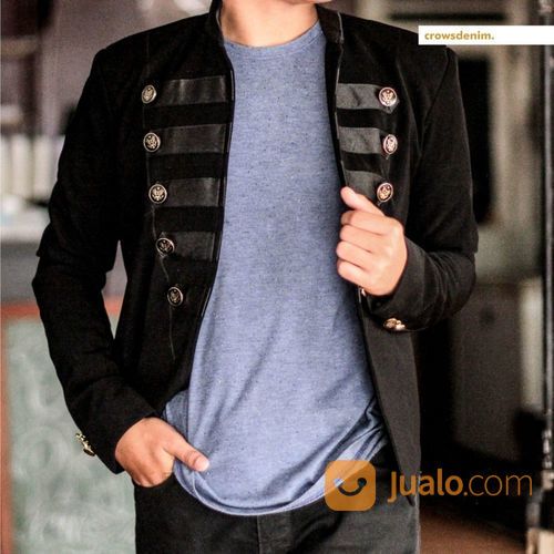 Jas Pria Hitam Michael Jackson Sk23