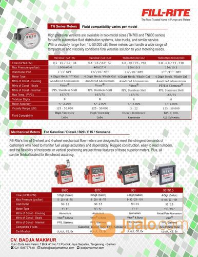 FLOW METER FILL RITE 900 C 1 INCH