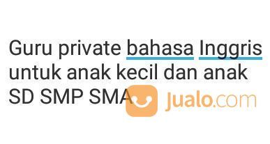 Guru Kursus Private Bahasa Inggris Untuk Anak Kecil Dan Anak SD, SMP, SMA.