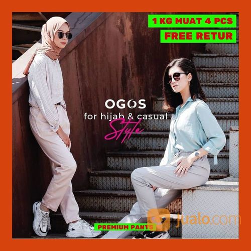 OGOS - SERI B CELANA BAGGY PANTS SUPER PREMIUM AMERICAN DRILL IMPOR