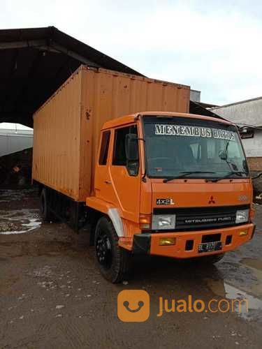 Truk Engkel Bak Besi Mitsubishi Type FN 517 HL Tahun 2014