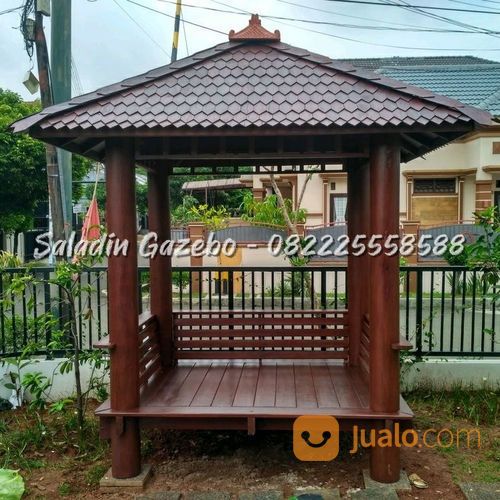 Saung Gazebo Glugu Bale Bengong Minimalis