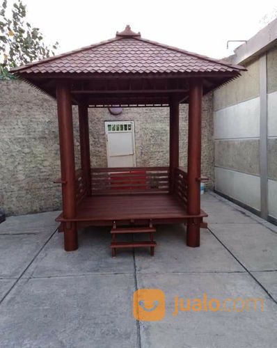 Saung Gazebo Glugu Bale Bengong Minimalis