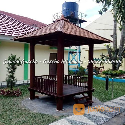 Saung Gazebo Glugu Bale Bengong Minimalis