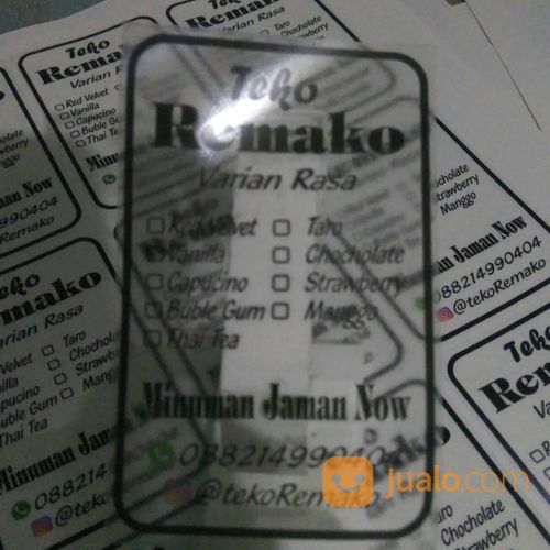 Cetak Stikerlabel Kemasan
