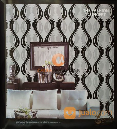Wallpaper Dinding Motif Salur Fashion 03
