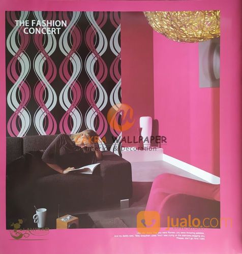 Wallpaper Dinding Motif Salur Fashion 03