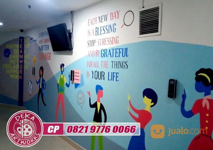 Jasa Lukis Dinding Surabaya GRATIS Desain Lukisan Dinding Mural