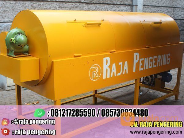 Mesin Pengering Padi Jagung Atau Rotary Dryer Kapasitas 150 Kg Listrik