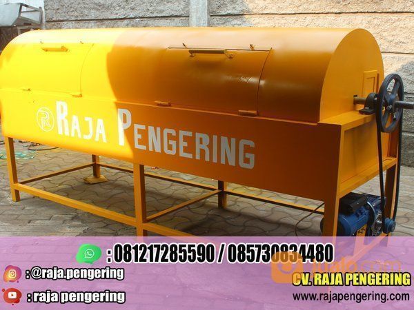 Mesin Pengering Padi Jagung Atau Rotary Dryer Kapasitas 150 Kg Listrik