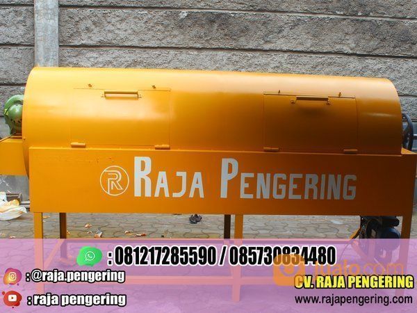 Mesin Pengering Padi Jagung Atau Rotary Dryer Kapasitas 150 Kg Listrik