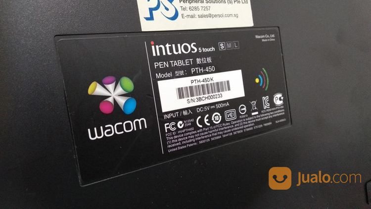 Wacom Intuos Pro 5 Touch Small Termurah PTH-450 Spek Diatas Intuos Comic Draw Bamboo