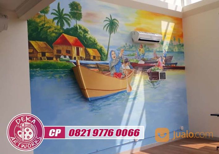 Jasa Mural Tangerang FREE Custom Desain Lukisan Dinding Sesukanya