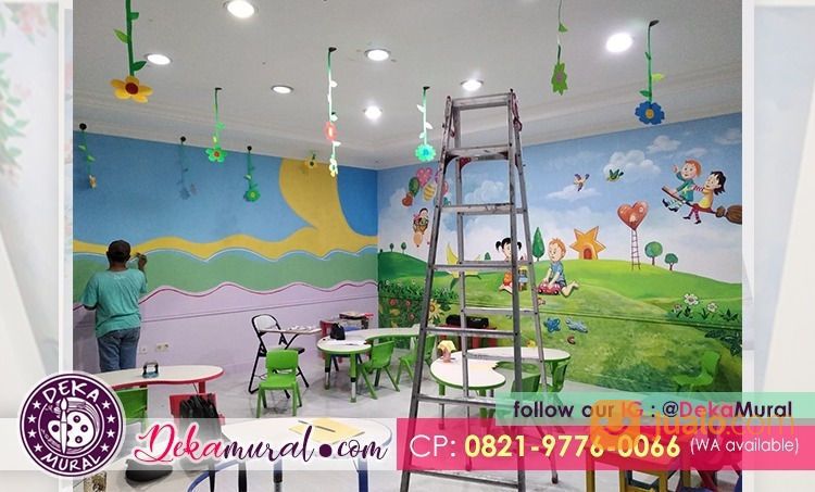 Jasa Mural Tangerang FREE Custom Desain Lukisan Dinding Sesukanya