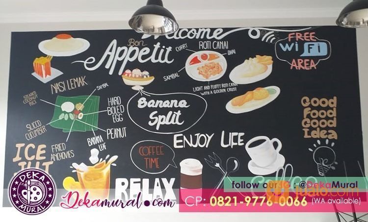 Jasa Mural Tangerang FREE Custom Desain Lukisan Dinding Sesukanya