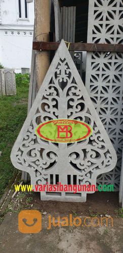 Ornamen Krawangan GRC Gunungan Wayang